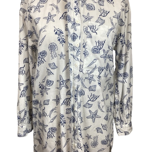 LCW MODEST LC Waikiki Cotton Loose Fit Button Dress - Picture 5 of 10